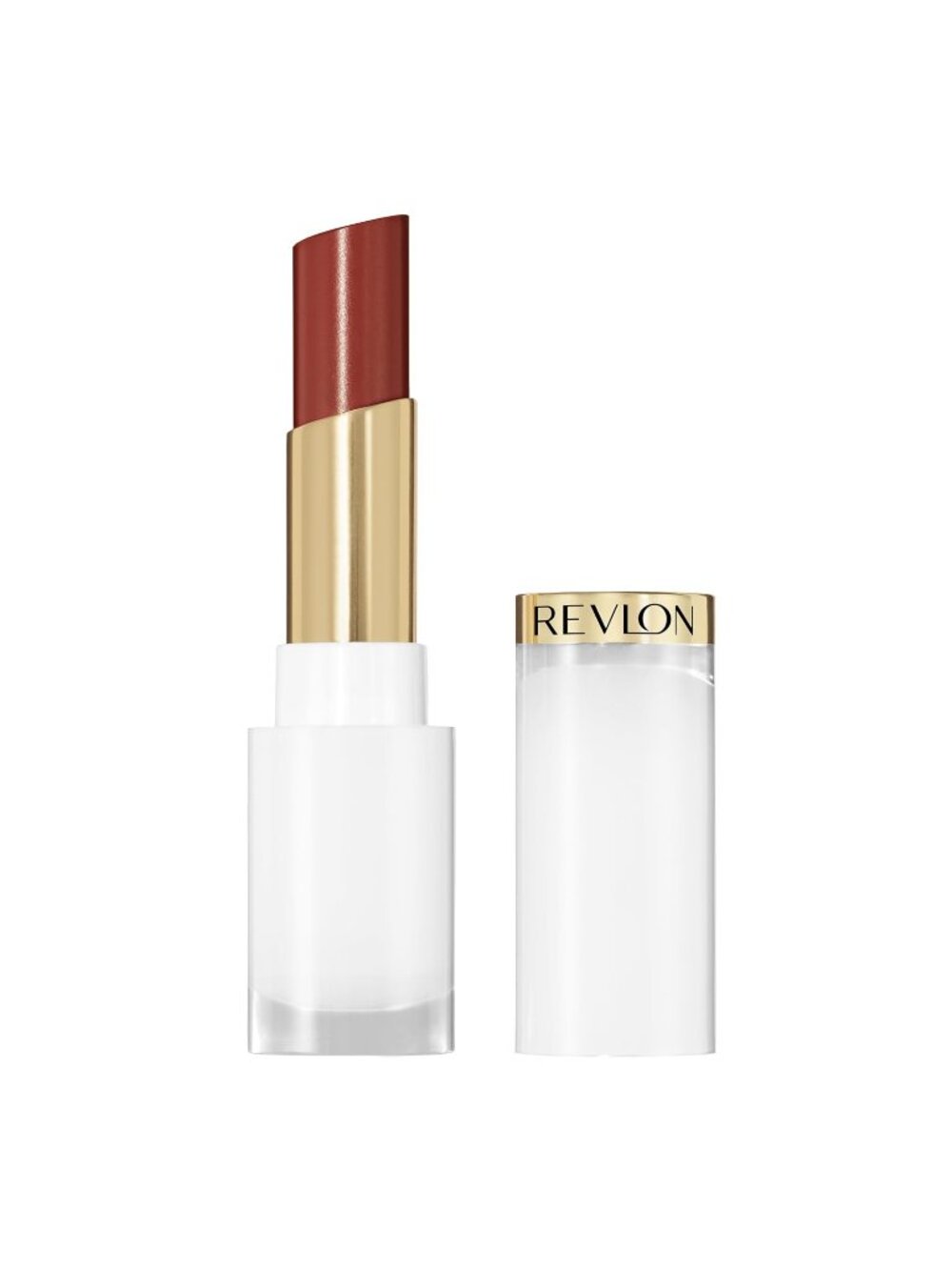 Revlon 010 Spiced Wine Lustrous Glass Shine Balm Hydrating Tinted Lip Gloss